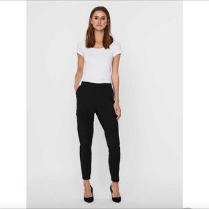Vero Moda Maya Black Cargo Pants